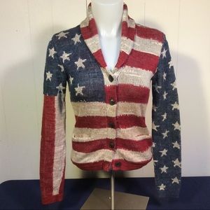 Denim \u0026 Supply Ralph Lauren Sweaters | Denim \u0026 Supply Ralph Lauren American Flag Cardigan | Color: Blue/Red | Size: Xs | Rexlenze's Closet